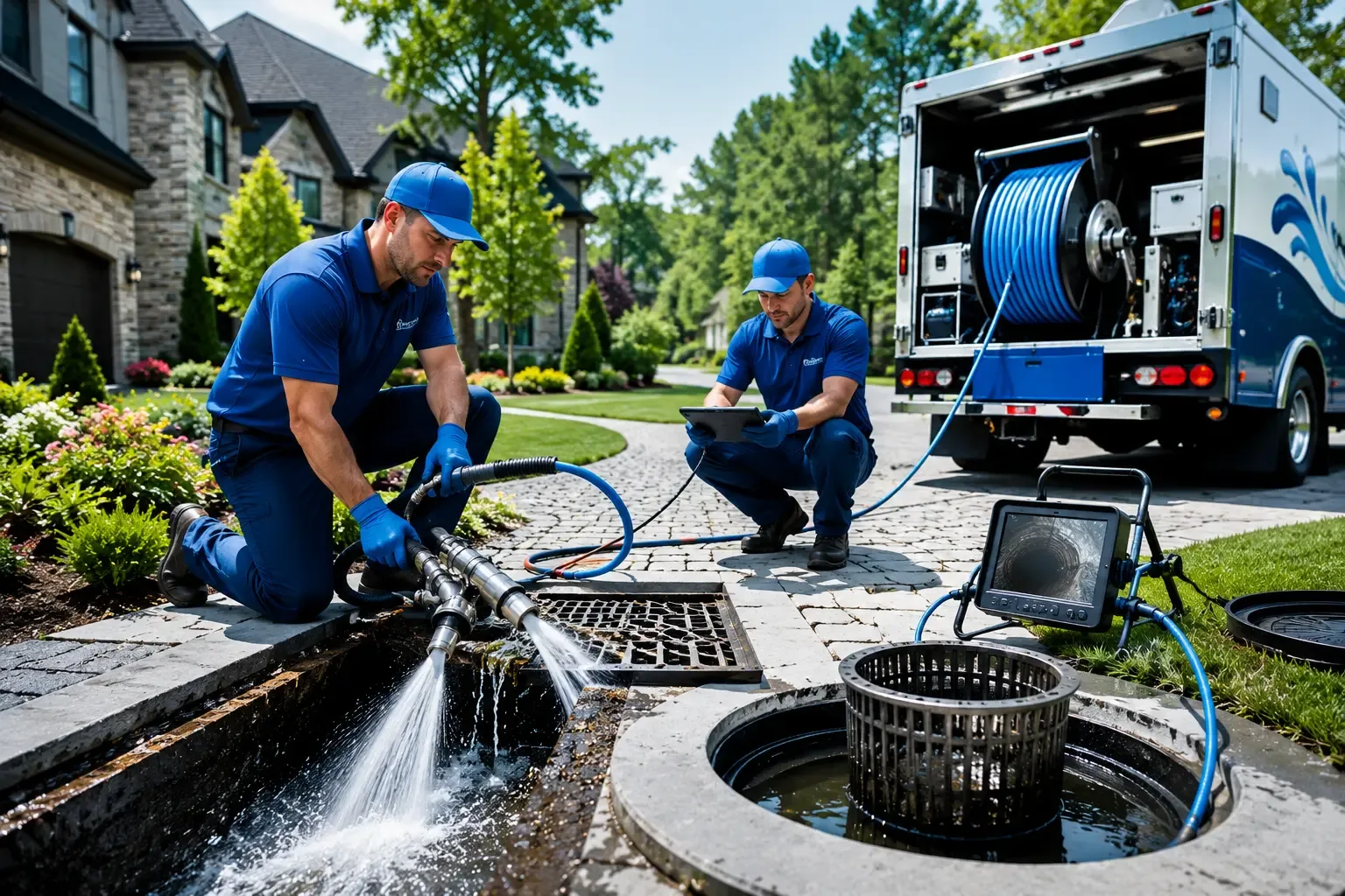 Local outdoor drain cleaning professionals in Bland, VA